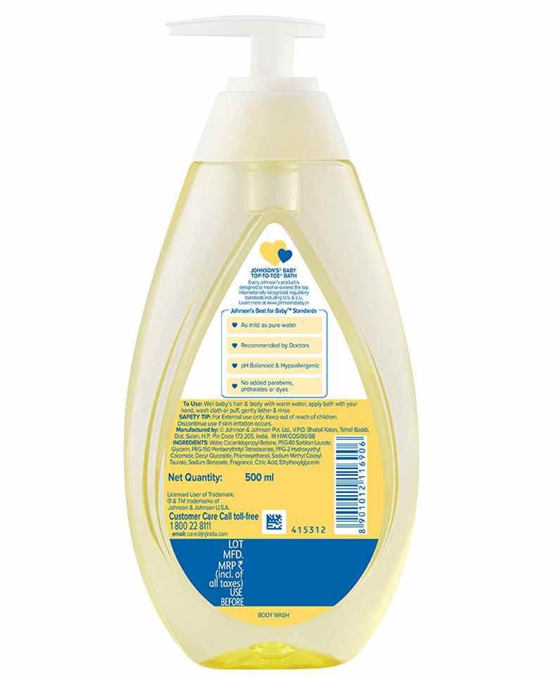 best top to toe wash for babies